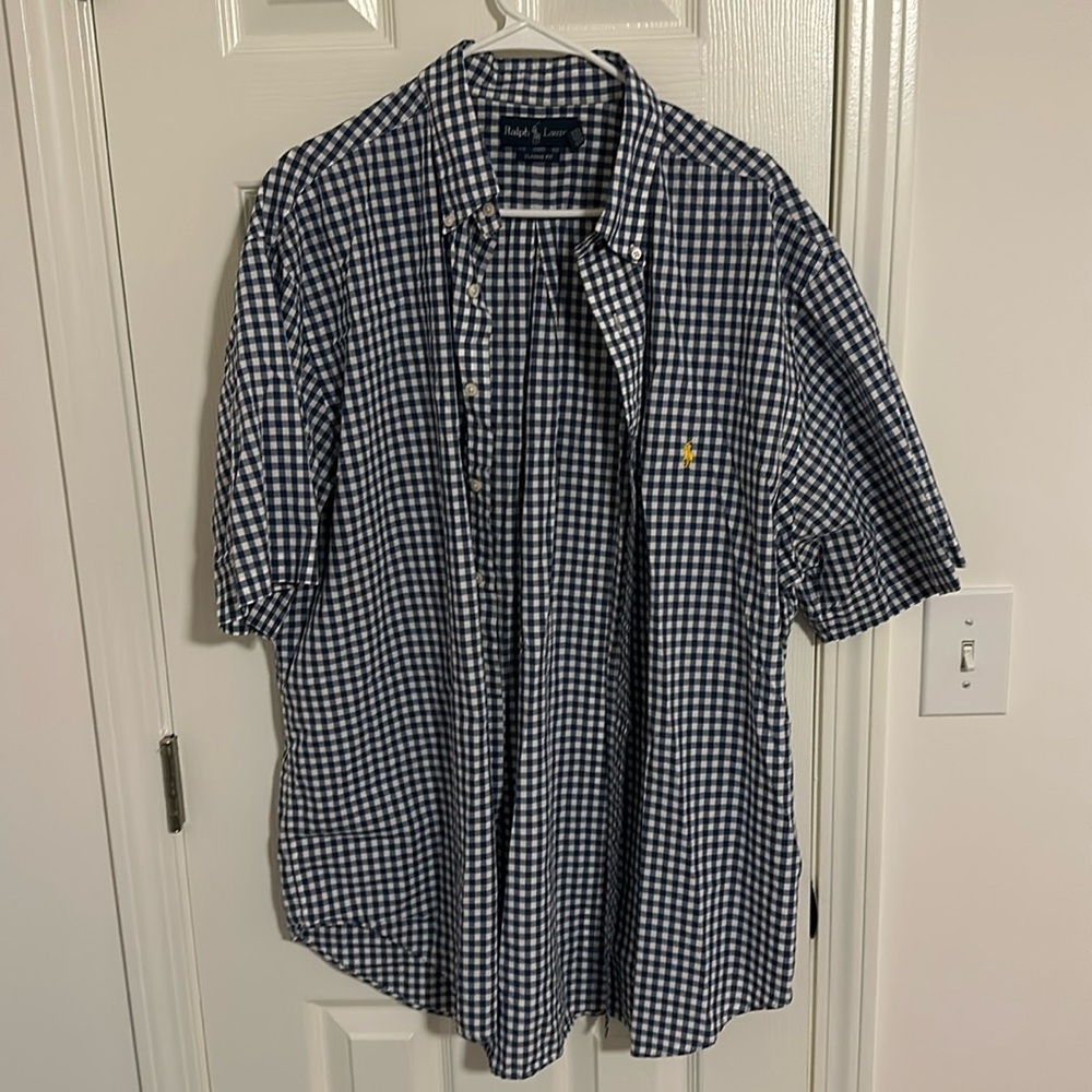 XLT Ralph Lauren Short Sleeve Buttondown